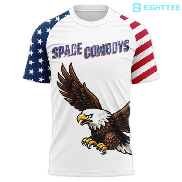 Alternative view of Sugar Land Space Cowboys America's 250th Anniversary Shirt