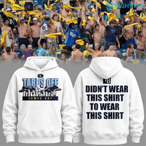 Alternative view of Tampa Bay Rays "Tarps Off" Special Hoodie