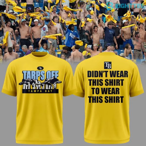 Alternative view of Tampa Bay Rays "Tarps Off" Special Tee