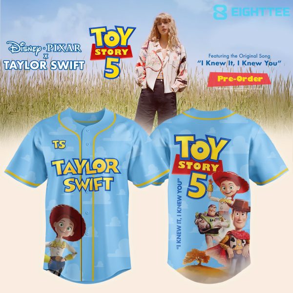 Taylor Swift x Toy Story 5 I Knew It, I Knew You Special Baseball Jersey