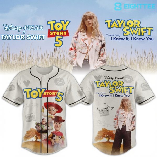 Taylor Swift x Toy Story 5 I Knew It, I Knew You Special Baseball Jersey V2