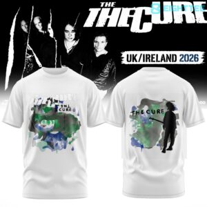The Cure Festival Summer Live 2026 TShirt by Eighttee.com The Cure Festival Summer Live 2026 T-Shirt
