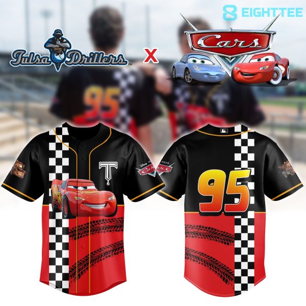 Tulsa Drillers x Cars Night Limited Baseball Jersey