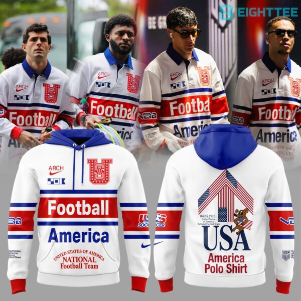 United States Men's National Team Virgil Abloh Archives New Collection Limited Hoodie
