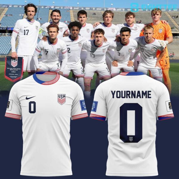 U.s. Soccer World Cup 2026 Home Edition Custom Shirt