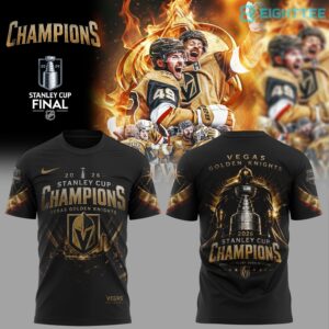 Vegas Golden Knights 2026 Stanley Cup Champions Tee