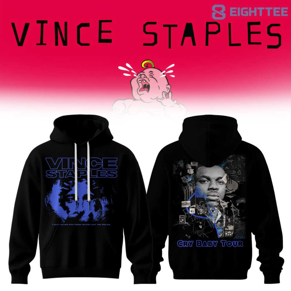 Vince Staples Cry Baby Tour Hoodie