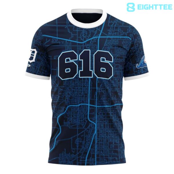 Alternative view of West Michigan Whitecaps "616" Special Shirt