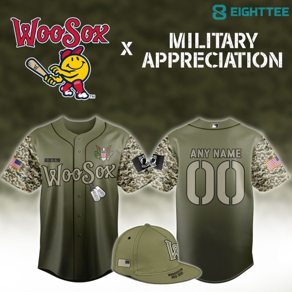 WooSox Military Appreciation Limited Jersey NN
