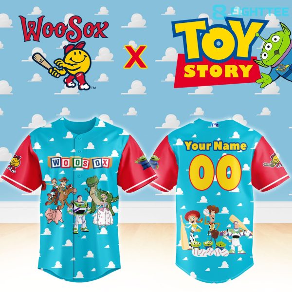 Alternative view of WooSox Toy Story Night Limited Custom Jersey NN