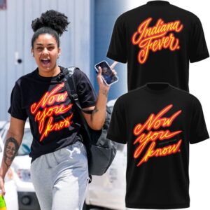 image-6a3659bcbbe78ffda3b59833.jpg 2026 Indiana Fever Now You Know Limited Edition Shirt