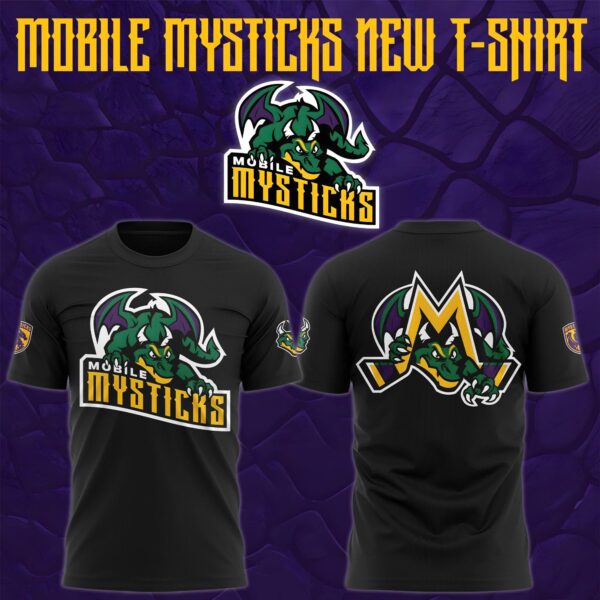 Mobile Mysticks 2026 New Black T-Shirt